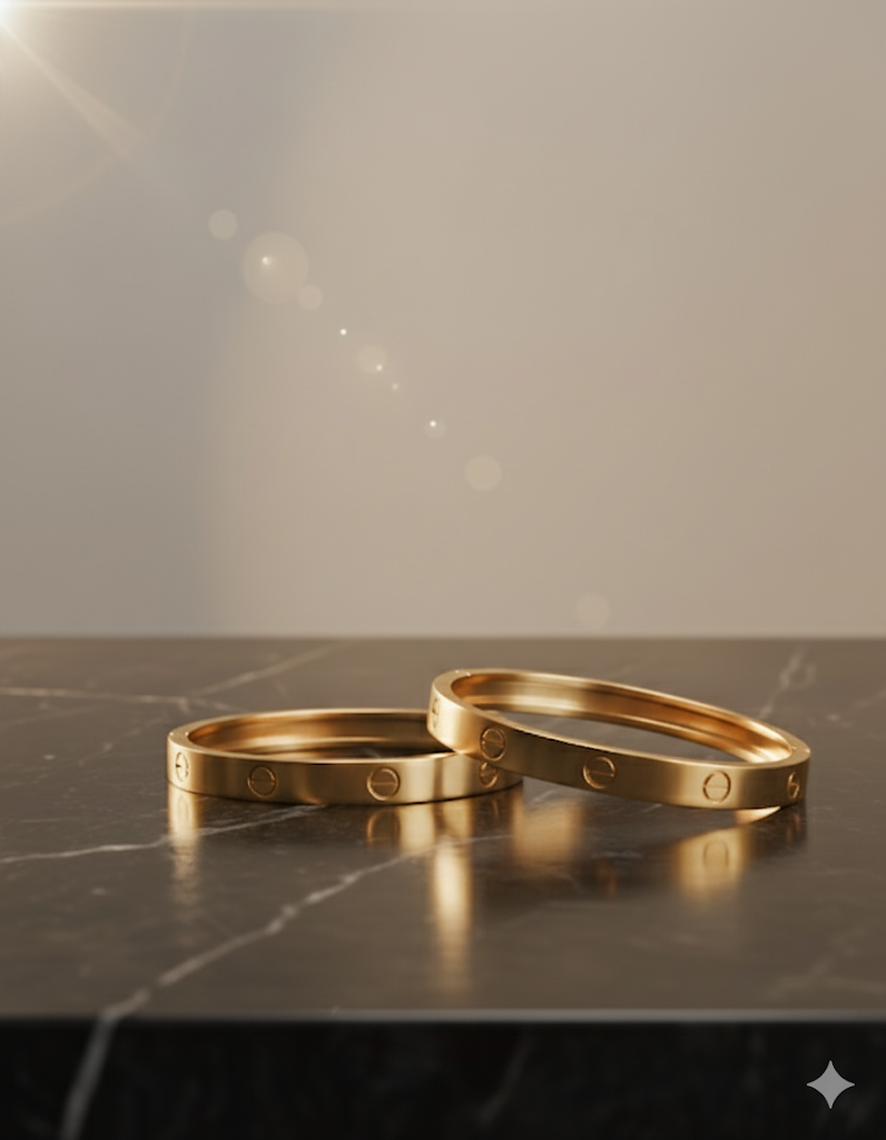 Cartire Stainless Steel HandCuffs anti tarnish