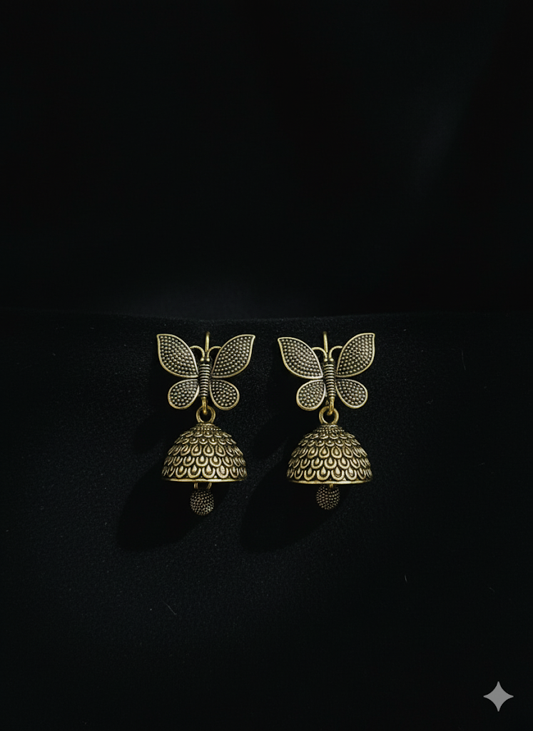 🦋 Flutter & Swing Jhumkas ✨